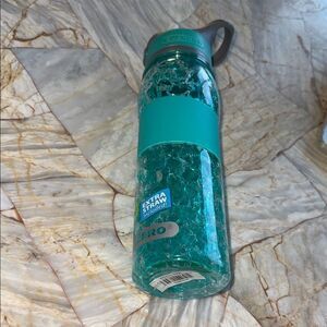 Subzero Freezer Gel Water Bottle Teal Turquoise Double Wall BPA Free HY315GTL